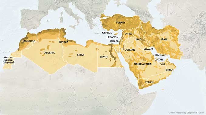 Mudanças na geopolítica do Oriente Médio