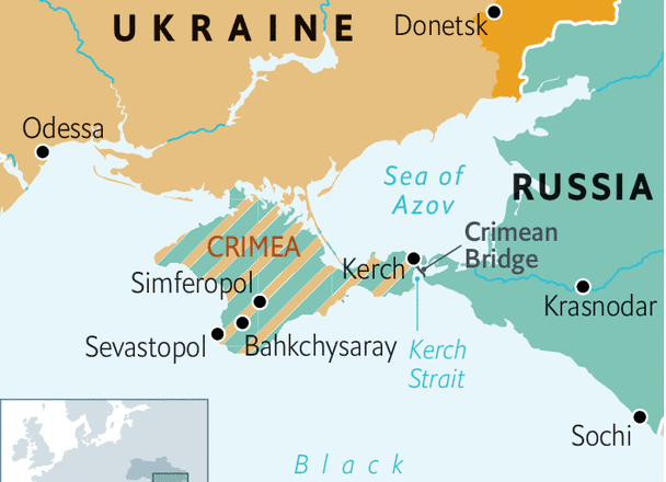 Crimeia: entre a Ucrânia e a Rússia