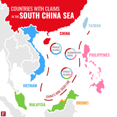 Tempo quente no Mar do Sul da China