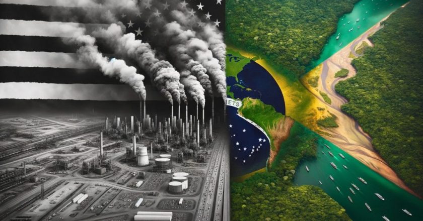 Poluição e responsabilidade: uma análise dos desafios ambientais dos EUA e Brasil