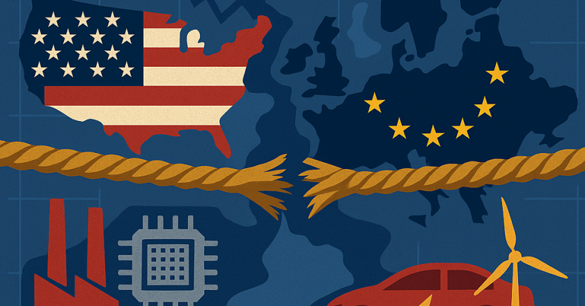 A economia puxa o leme e desestabiliza a política transatlântica