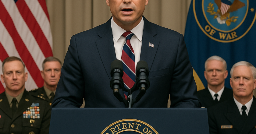 Do Departamento de Defesa ao Departamento de Guerra: a redefinição da missão militar dos EUA no discurso do Secretário Pete Hegseth