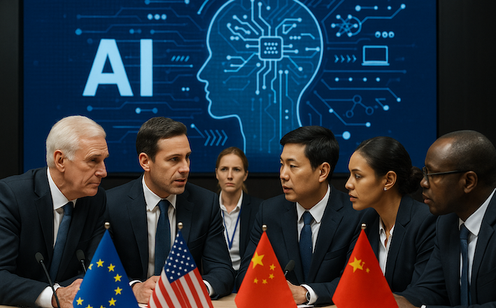 A corrida global pela inteligência artificial revela quem definirá as regras do futuro