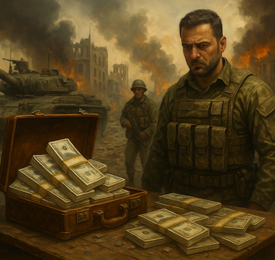 A guerra como terreno fértil para a corrupção: o caso da Ucrânia em 2025