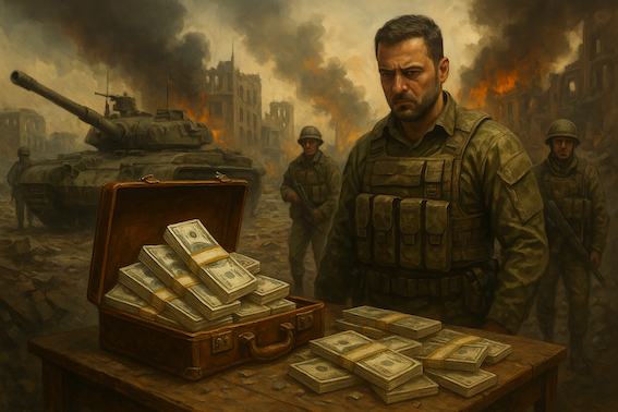 A guerra como terreno fértil para a corrupção: o caso da Ucrânia em 2025
