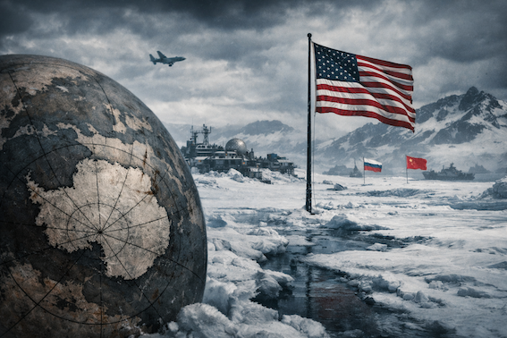 A Antártida congelada e a disputa que nunca terminou